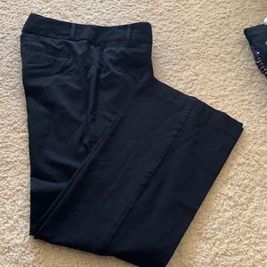 Black banana republic pants